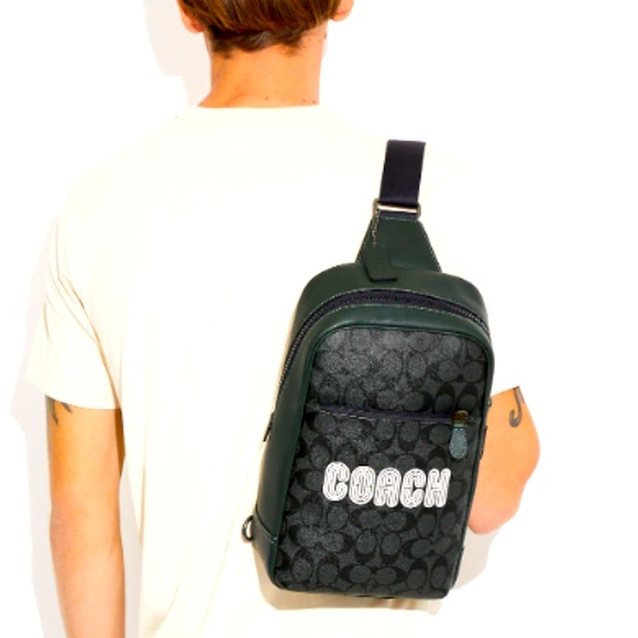 Coach Other - NWT Coach Westway backpack in Colorblock Signature Canvas with Coach Patch Sling